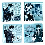 Elvis Presley Magnet 4-Pack